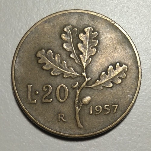 Vendo lire del 1957 - 20,