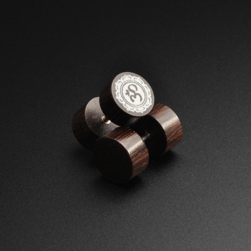 Palma legno finto gauge plug - palma,