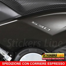 3 adesivi 530 boomerang Yamaha
