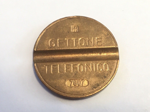 Gettone telefonico con zecca