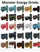 Monster energy drink - monster, barattolo