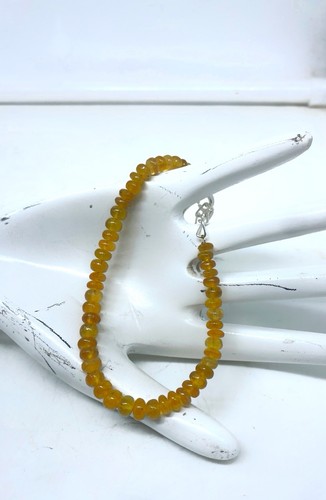 Bracciale zaffiro giallo fatto