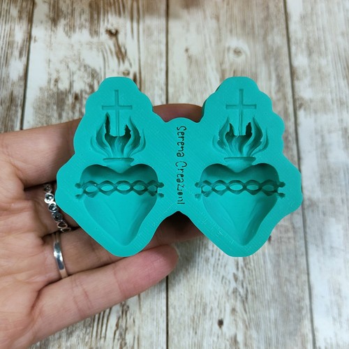Stampo cuore sacro - stampo, 2pz