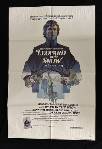 Leopardo nella neve originale