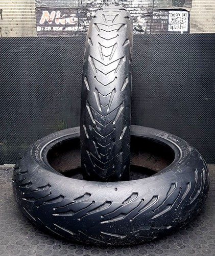 Gomma usata moto 120 70r17 - gomma,