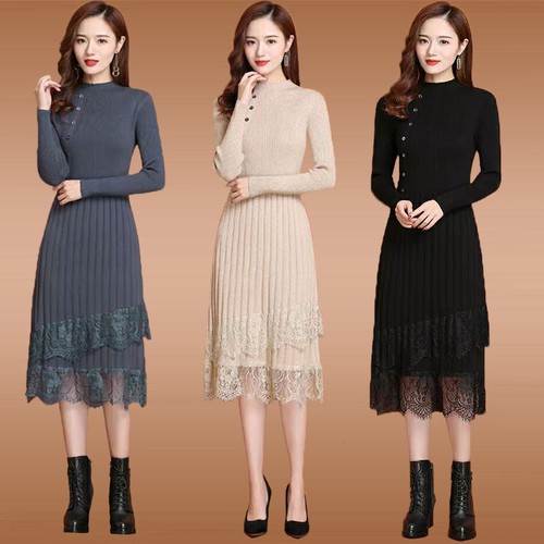 Abito maglia donna con - in, da