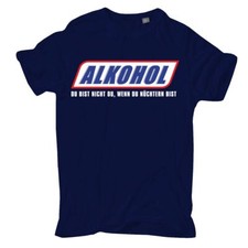 T-shirt alcool non sei tu bere