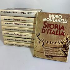 Raccolta 8 Volumi Storia d'Italia di Indro Montanelli da rilegare Rizzoli 1979