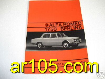 Alfa romeo 1750 berlina - romeo,