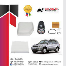 KIT TAGLIANDO 4 FILTRI  TOYOTA