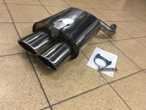 Scarico sportivo acciaio - , inox