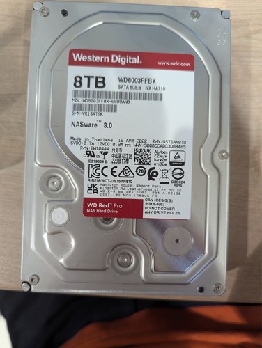 Western digital red - wd, 8tb