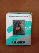 Radio stereo vintage AIWA HS-JS315 registratore cassette retromarcia automatica per RIPARAZIONE.