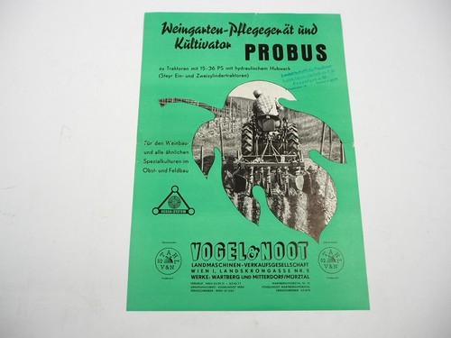 Brochure originale vogel - brochure, &