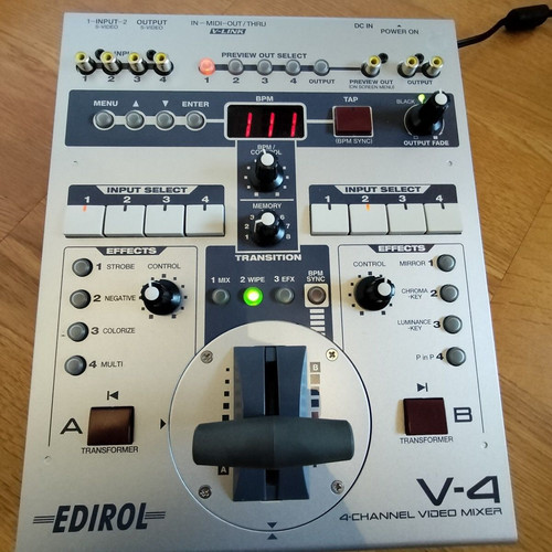 Mixer video edirol - mixer, v-4