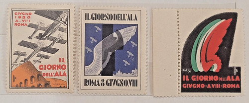 Tris francobolli erinnofilo - 3,