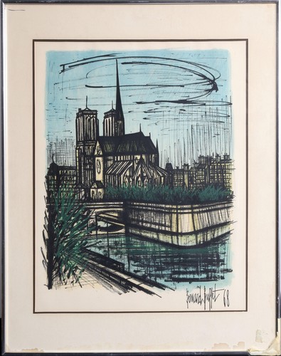 Bernard buffet notre - notre, dame
