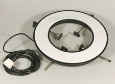 PRL) LAMPADA ILLUMINATORE CIRCOLARE FOTO PHOTO STUDIO LAMP LUCI LED CIRC. LIGHT