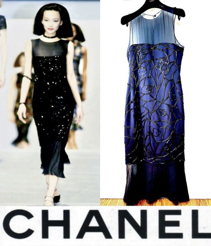 Abito vestito midi chanel - vestito,