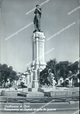 af733 cartolina carbonara di bari monumento ai caduti