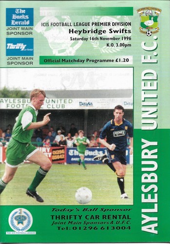 Programma aylesbury united - programma,