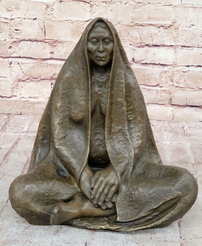 Bronzo statua indiano capo - bronzo,