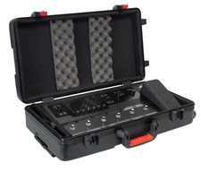 Gator Cases Custodia Stile ATA per Processore da Pavimento Line 6 Helix Multi-FX Line con Ruote