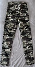 Pantaloni Calzedonia Elasticizzati Mimetici Taglia a Nuovi Mai Indossati