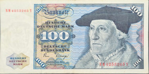 Banconota germania 100dm p34b - 100dm,
