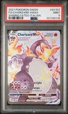 pokemon charizard vmax sv107/sv122 destino splendente shiny swsh ita full art