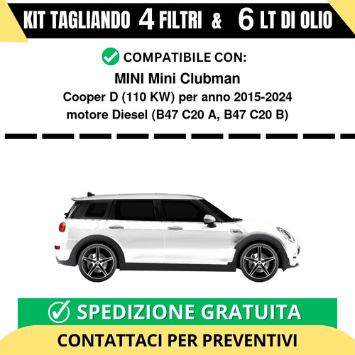 Tagliando per mini - per,