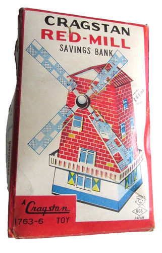 Scatola vintage per banca - per,