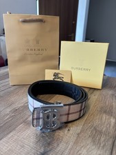 Cinta Burberry Reversibile