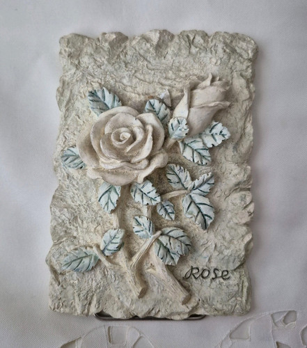 Targa vintage floreale - vintage, 3d