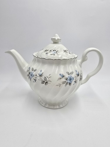 Johnson bros teiera rosa blu - johnson,