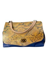 Borsa Donna Vera Pelle Postino Mano Tracolla Bauletto