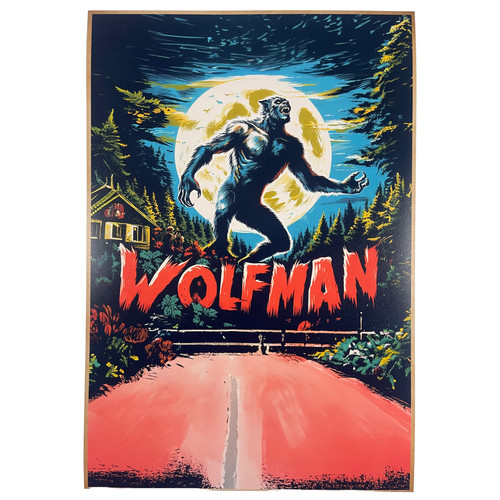 Poster mostro uomo - , lupo