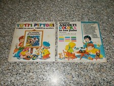 TUTTI PITTORI LA CASETTA DI CIOCCOLATA LIBRO+DISCO SIGNAL 1974 NUOVO BLISTERATO