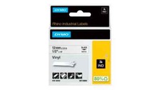 Dymo 18444 Permanent Vinyl Label Tape 12mm