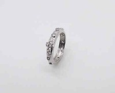 Anello rosario con zirconi - rosario,