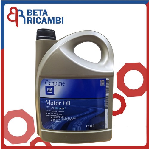 Olio motore genuine 5w30 - olio, gm