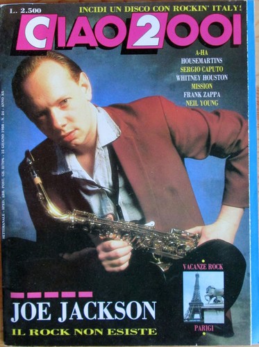 Ciao 2001 1988 joe jackson - joe,