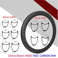 Cerchio carbonio bici da