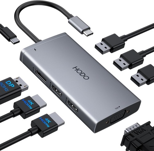 Dongle hub usb 1 a - hub, 4k