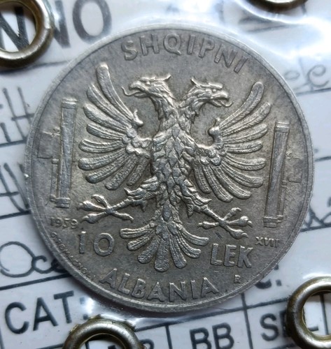 Lek 1939 albania vittorio - lek,