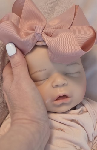 Bambola bambina silicone - bambina, in