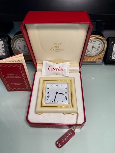 Cartier ivory deco square - ***,