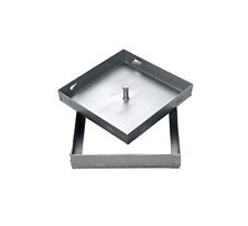 CHIUSINO ZINCATO H50 MM IN ACCIAIO UNI EN 10025 LAMIERA 15/10 PER PAVIMENTI