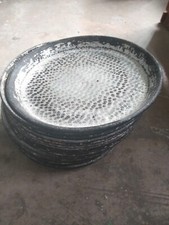 Teglie pizza Tonda forno a legna 20 + Coperchi 6