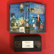 VHS Walt Disney - MARY POPPINS , I Classici (ITA SD) Julie Andrews VS 4056